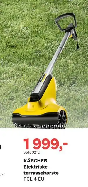 Bygger'n KÄRCHER Elektriske terrassebørste tilbud