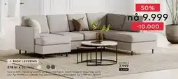 Skeidar Oslo U-Sofa tilbud
