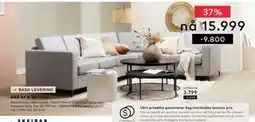Skeidar Scandinavia Hjørnesofa tilbud
