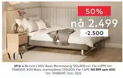 Skeidar XOV Basic Rammeseng 120x200 cm tilbud
