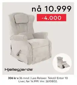 Skeidar Lea Relaxer tilbud