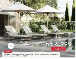Skeidar Amalfi solseng tilbud