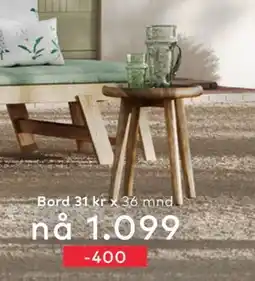 Skeidar Lorient bord tilbud