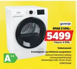 POWER Tørketrommel tilbud