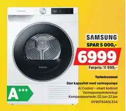 POWER Tørketrommel tilbud