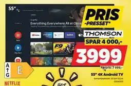 POWER 55 4K Android TV tilbud