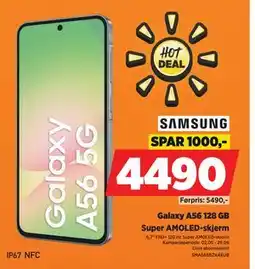 POWER Galaxy A56 128 GB tilbud