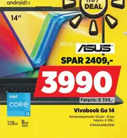 POWER Vivobook Go 14 tilbud