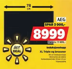 POWER Induksjonstopp tilbud