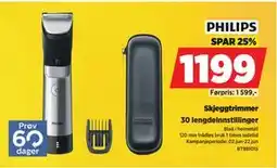 POWER Skjeggtrimmer tilbud