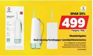 POWER Munnirrigator tilbud