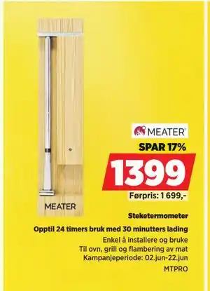 POWER Steketermometer tilbud