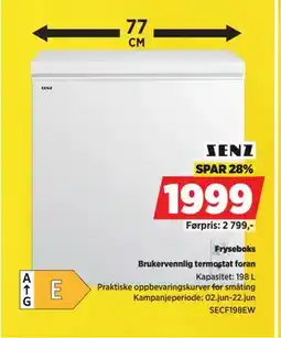 POWER Fryseboks tilbud