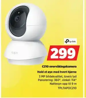 POWER C210 overvåkingskamera tilbud