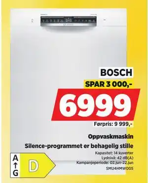 POWER Oppvaskmaskin tilbud