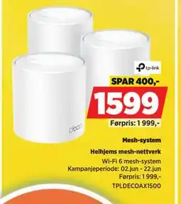 POWER Mesh-system tilbud