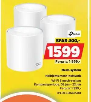 POWER Mesh-system tilbud