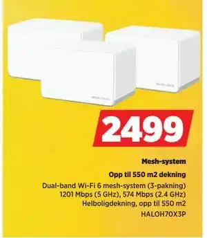 POWER Mesh-system tilbud