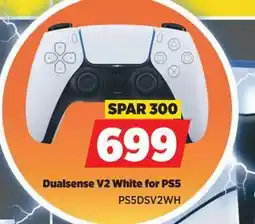 POWER Dualsense V2 White for PS5 tilbud