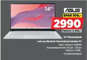 POWER 14 Chromebook tilbud