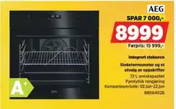 POWER Integrert stekeovn tilbud