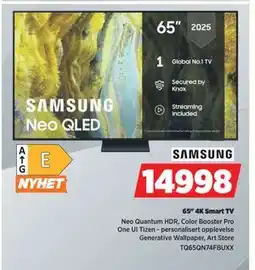 POWER 65 4K Smart TV tilbud