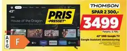 POWER 43 UHD Google TV tilbud