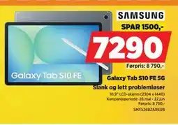 POWER Galaxy Tab S10 FE 5G tilbud