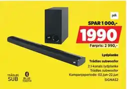 POWER Lydplanke tilbud