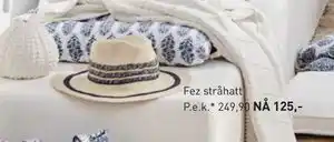 Kid Interiør Fez stråhatt tilbud