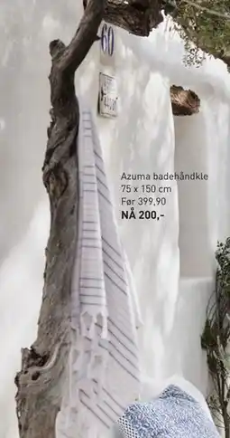 Kid Interiør Azuma badehåndkle 75 x 150 cm tilbud