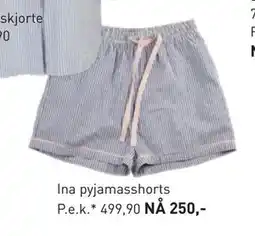 Kid Interiør Ina pyjamasshorts tilbud