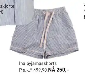 Kid Interiør Ina pyjamasshorts tilbud
