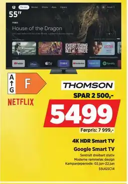 POWER 4K HDR Smart TV tilbud