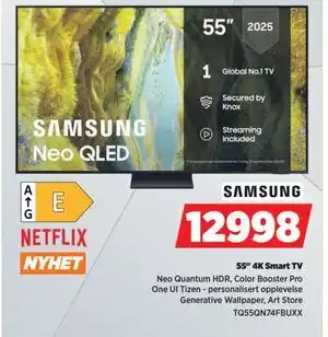 POWER 55 4K Smart TV tilbud