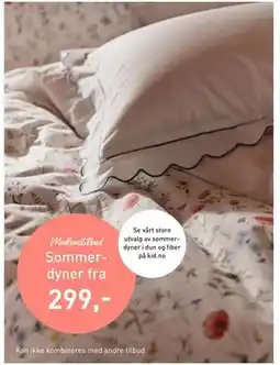 Kid Interiør Sommerdyner tilbud