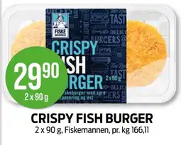 Kiwi CRISPY FISH BURGER tilbud