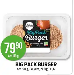 Kiwi BIG PACK BURGER tilbud