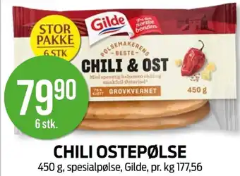 Kiwi CHILI OSTEPØLSE tilbud