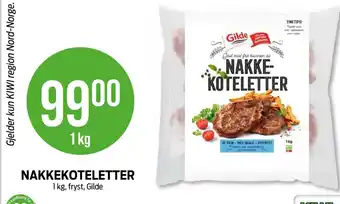 Kiwi NAKKE- KOTELETTER tilbud