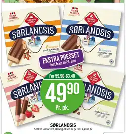 Kiwi SØRLANDSIS tilbud