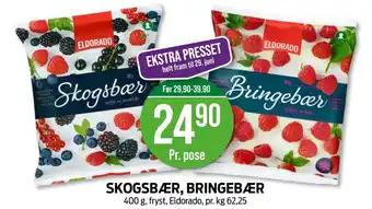 Kiwi SKOGSBÆR, BRINGEBÆR tilbud