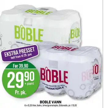 Kiwi BOBLE VANN tilbud