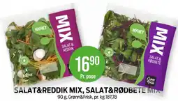 Kiwi SALAT&REDDIK MIX, SALAT&RØDBETE MIX tilbud