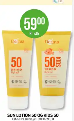 Kiwi SUN LOTION High spf tilbud