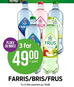 Kiwi FARRIS/BRIS/FRUS tilbud