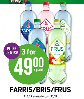 Kiwi FARRIS/BRIS/FRUS tilbud