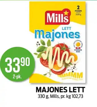 Kiwi MAJONES LETT tilbud