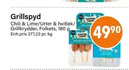 Nærbutikken Grillspyd tilbud