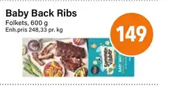 Nærbutikken Baby Back Ribs tilbud